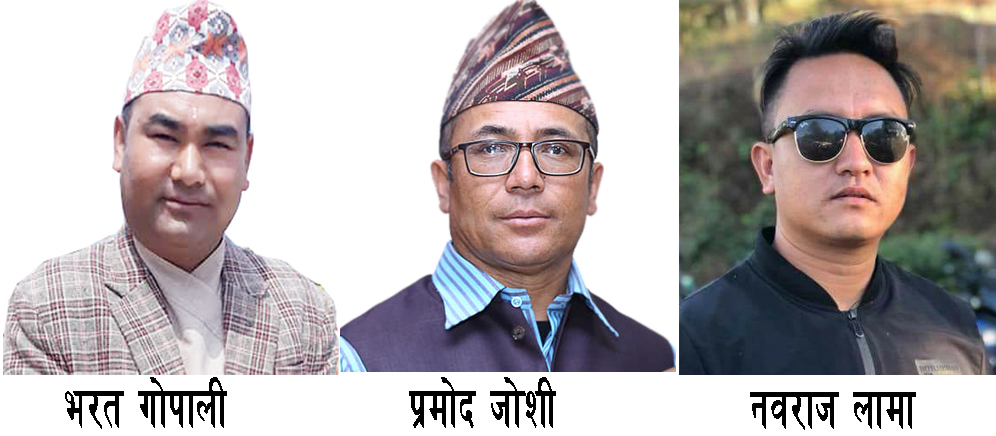 नेपाली काँग्रेस अधिवेशन: थाहामा घम्साघम्सी, गोपाली, जोशी र लामाद्वारा उम्मेदवारी घोषणा 
