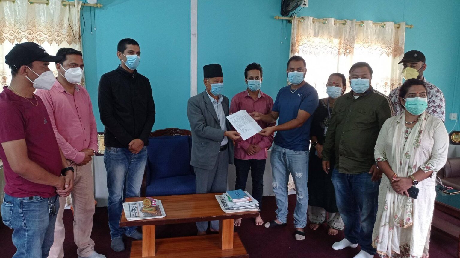 नरोत्तम बैद्यलाई तत्काल निलम्बन गरि आवश्यक कानुनी कारबाहीको माग नरोत्तम बैद्यलाई तत्काल निलम्बन गरि आवश्यक कानुनी कारबाहीको माग