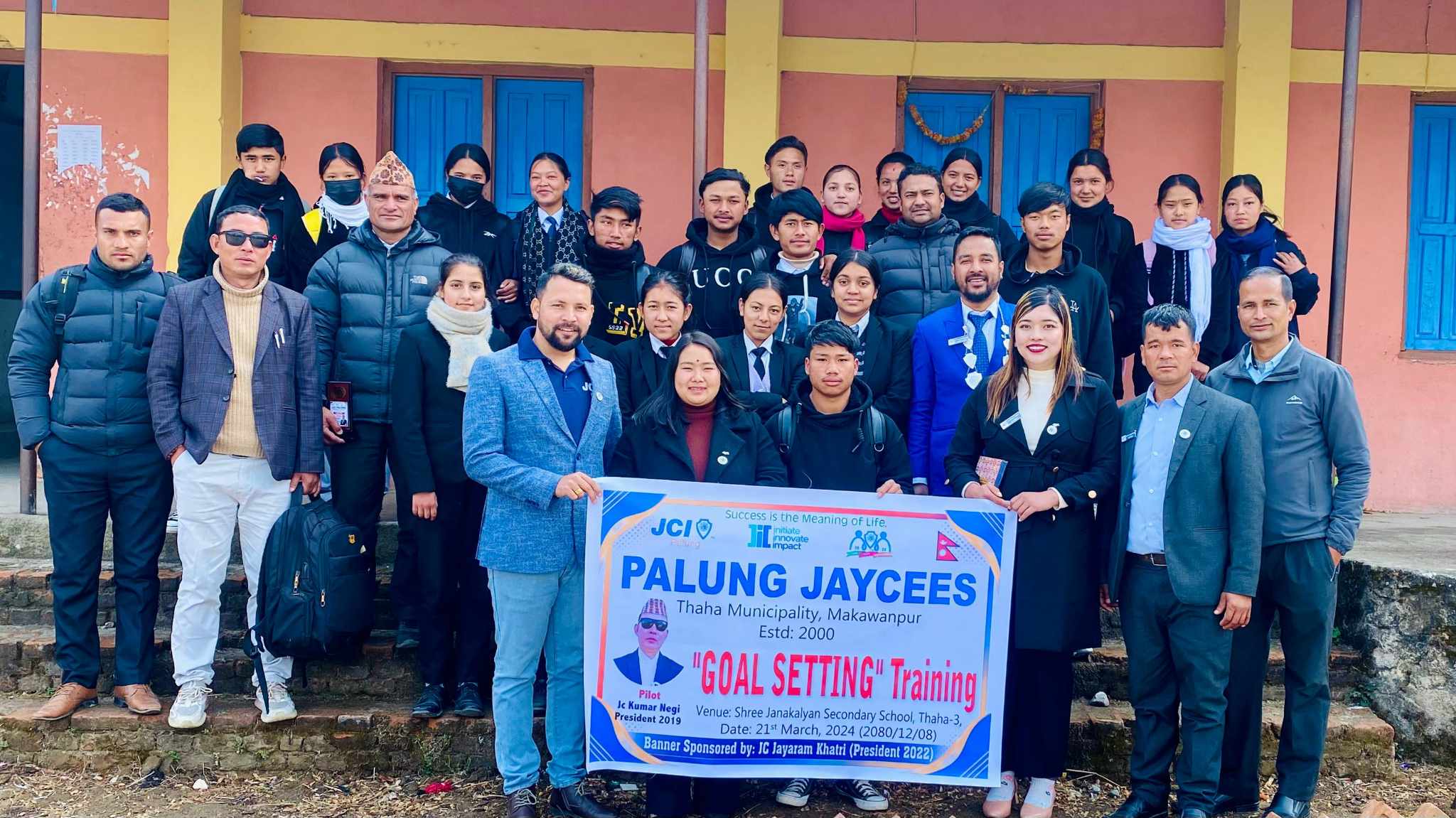 जेसीजद्वारा विद्यार्थीका लागि "गोल सेटिङ" तालिम प्रदान