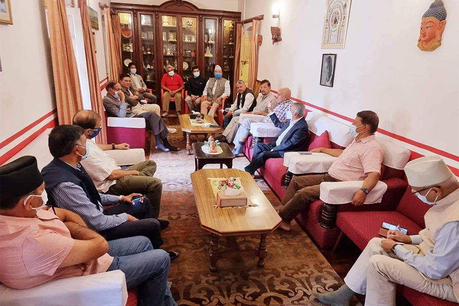 पौडेल समूहका जिल्ला सभापतिको अनशन आज तोडिने