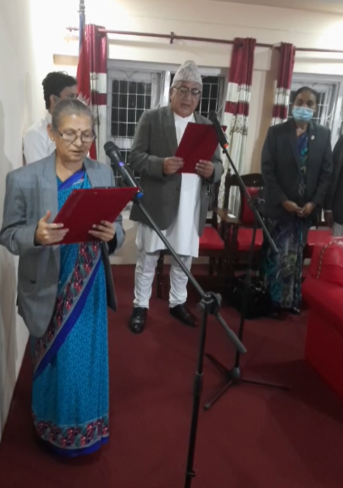 बागमती प्रदेश मुख्यमन्त्री अष्टलक्ष्मी शाक्यले लिनुभयो शपथ बागमती प्रदेश मुख्यमन्त्री अष्टलक्ष्मी शाक्यले लिनुभयो शपथ