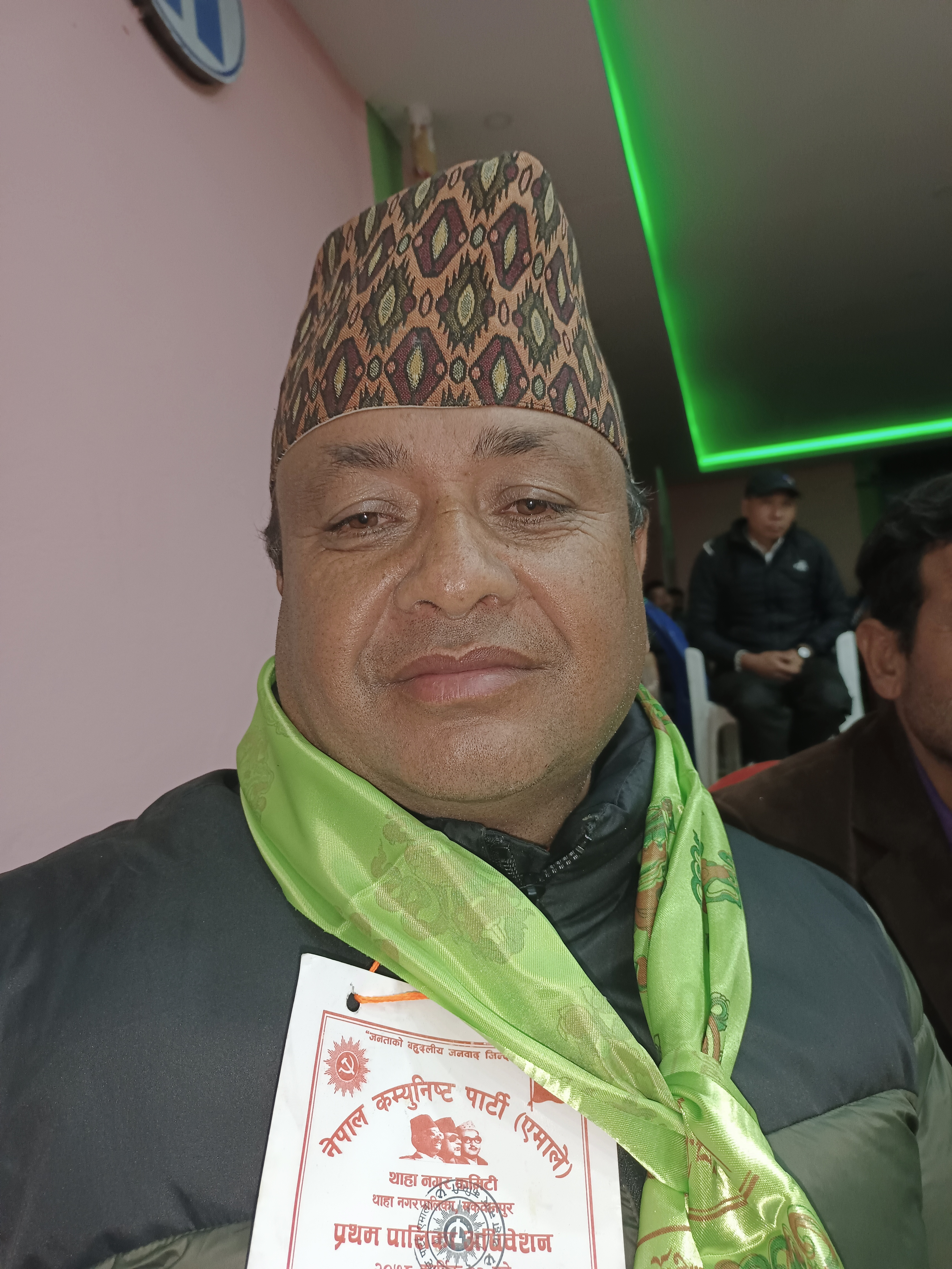 थाहानगर एमालेको अध्यक्षमा ढकाल सर्वसम्मत थाहानगर एमालेको अध्यक्षमा ढकाल सर्वसम्मत