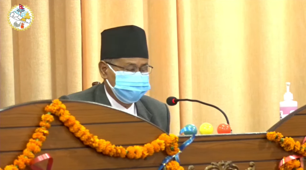 बागमती प्रदेशको नीति तथा कार्यक्रम बहुमतले पारित बागमती प्रदेशको नीति तथा कार्यक्रम बहुमतले पारित