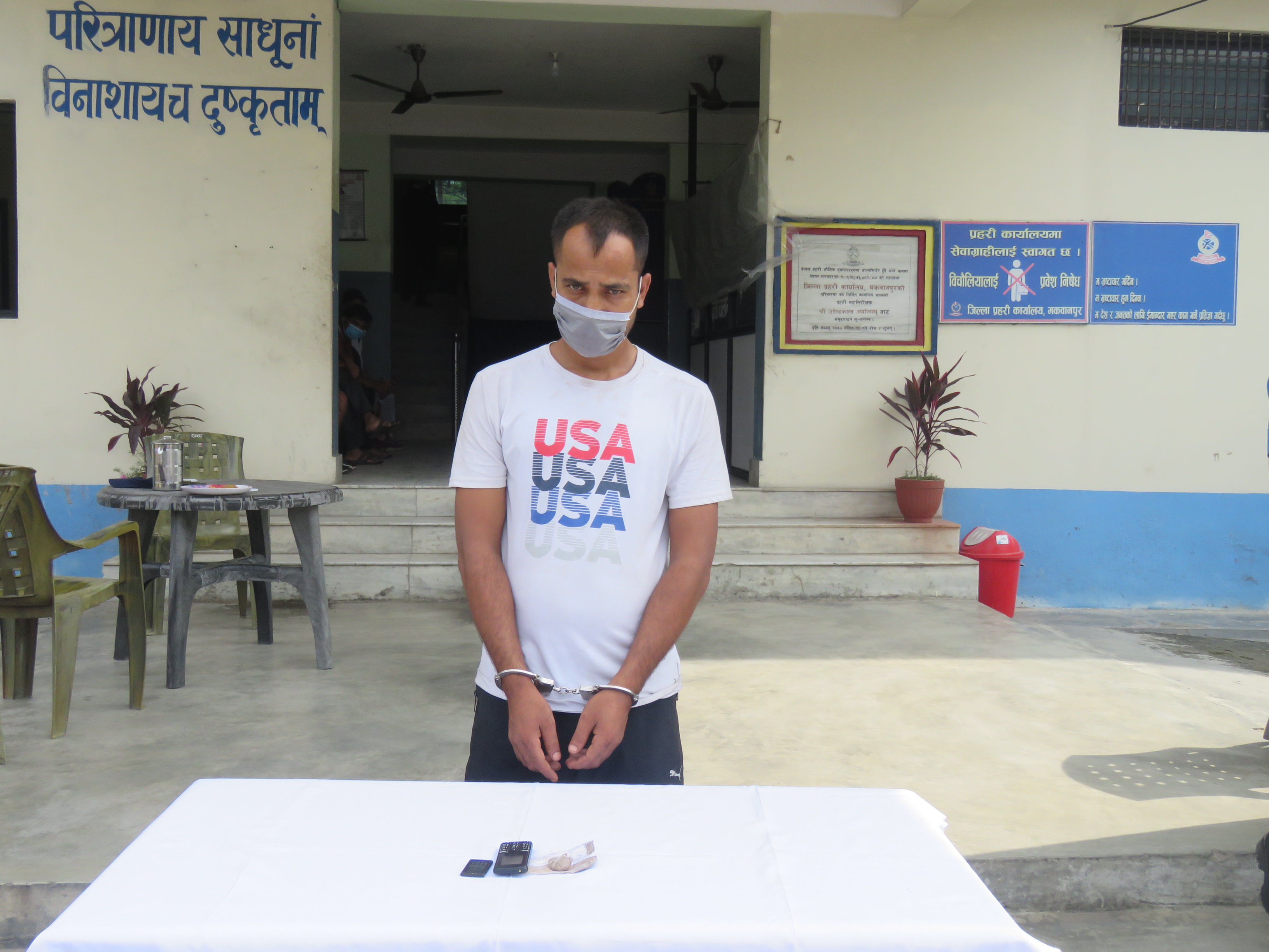 ९ ग्राम खैरो हिरोइन जस्तो पदार्थसहित हेटौंडाबाट एक पक्राउ