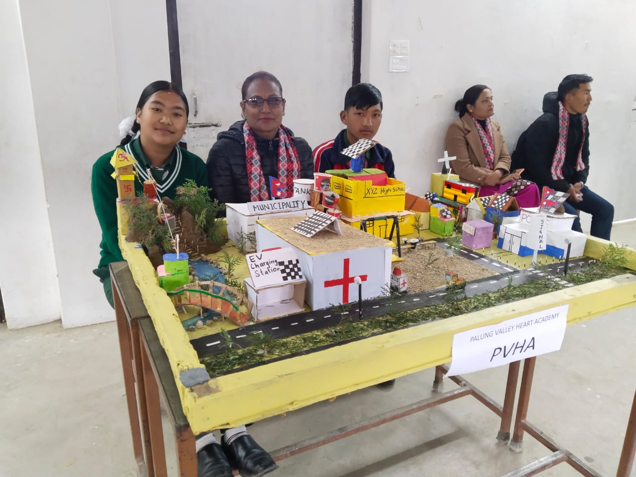 थाहा शैक्षिक प्रदर्शनीमा भ्याली हार्ट प्रथम